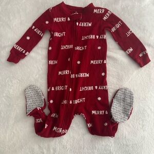 Merry & Bright Red Kids One Piece